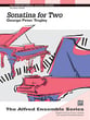 Sonatina for Two-2 Piano 4 Hands piano sheet music cover